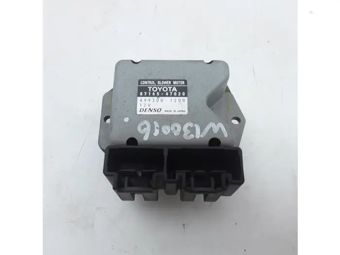 Heater resistor Toyota Prius