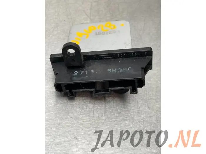 Heater resistor Nissan Almera Tino