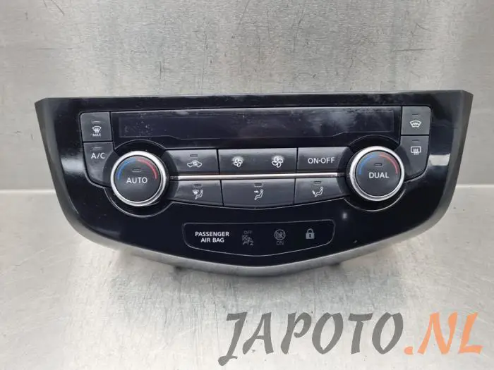 Heater control panel Nissan Qashqai