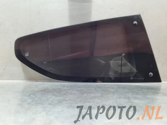 Rear door window 4-door door, rear right Nissan Pixo