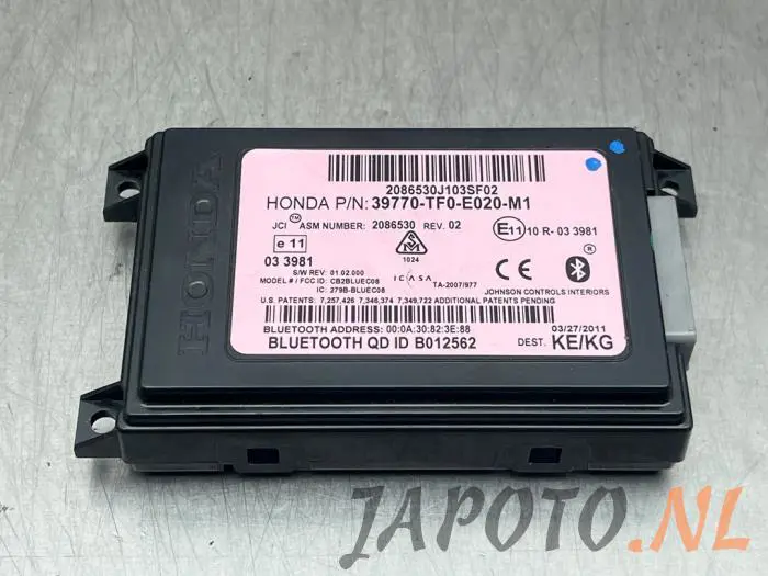 Bluetooth module Honda Jazz